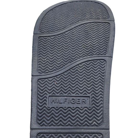 Tommy Hilfiger Slide Sandals Mens 8.5 Womens 10 Slip On Summer Preppy 90s Vibe - Picture 7 of 8